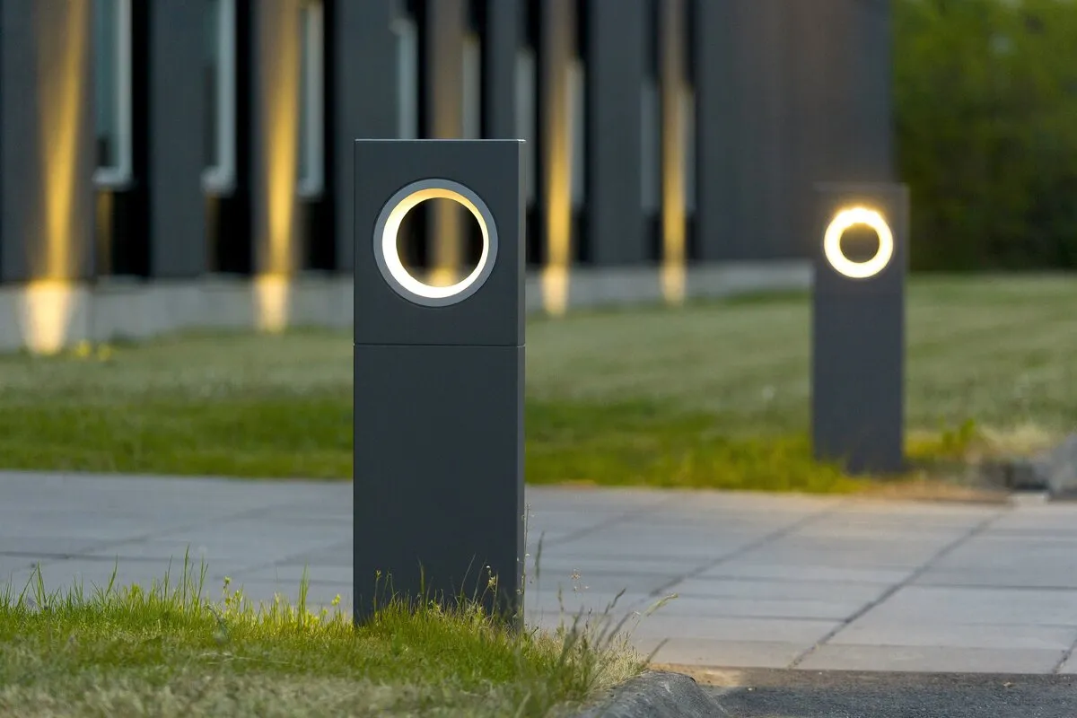 Dekoratif Apartman Bollard Lamba