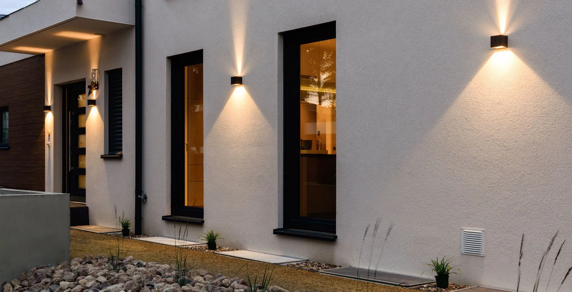 Dekoratif Apartman Duvar Işık Sistemi